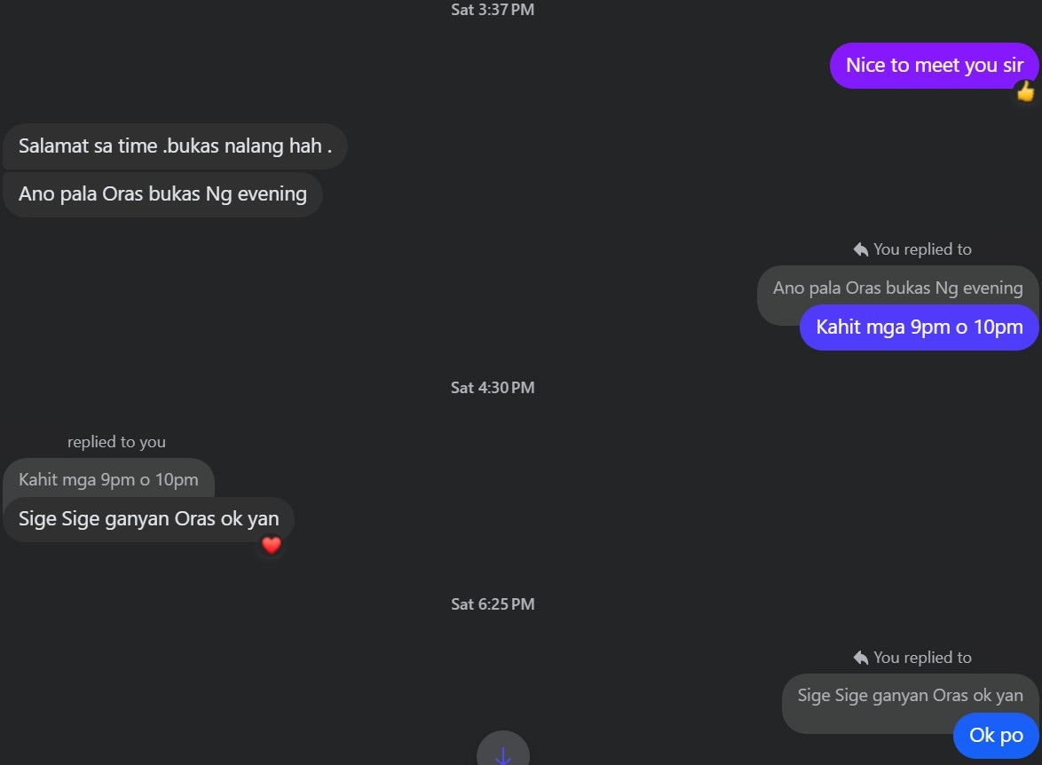 Scheduling the meeting