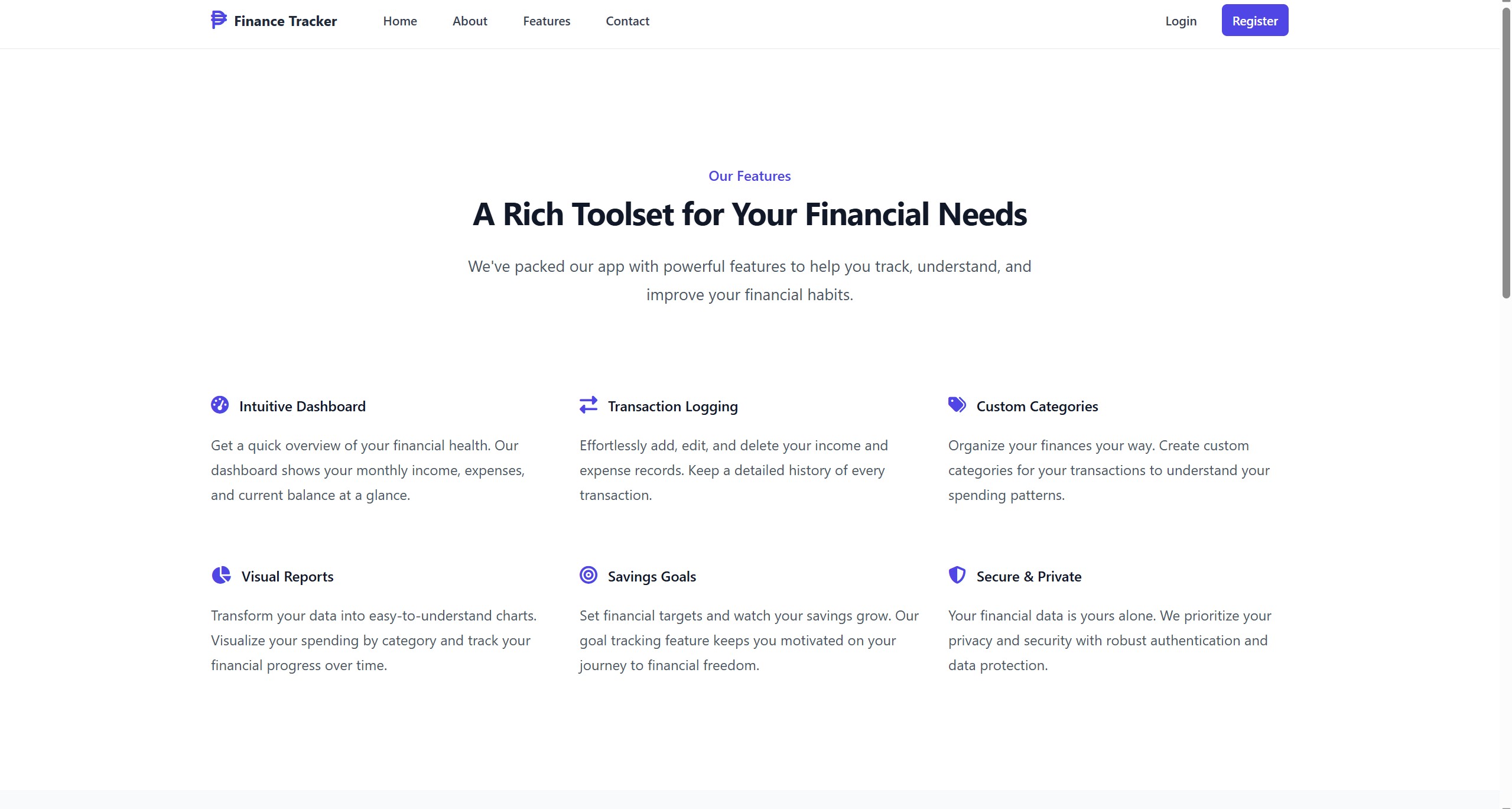 Finance Tracker Screenshot 3