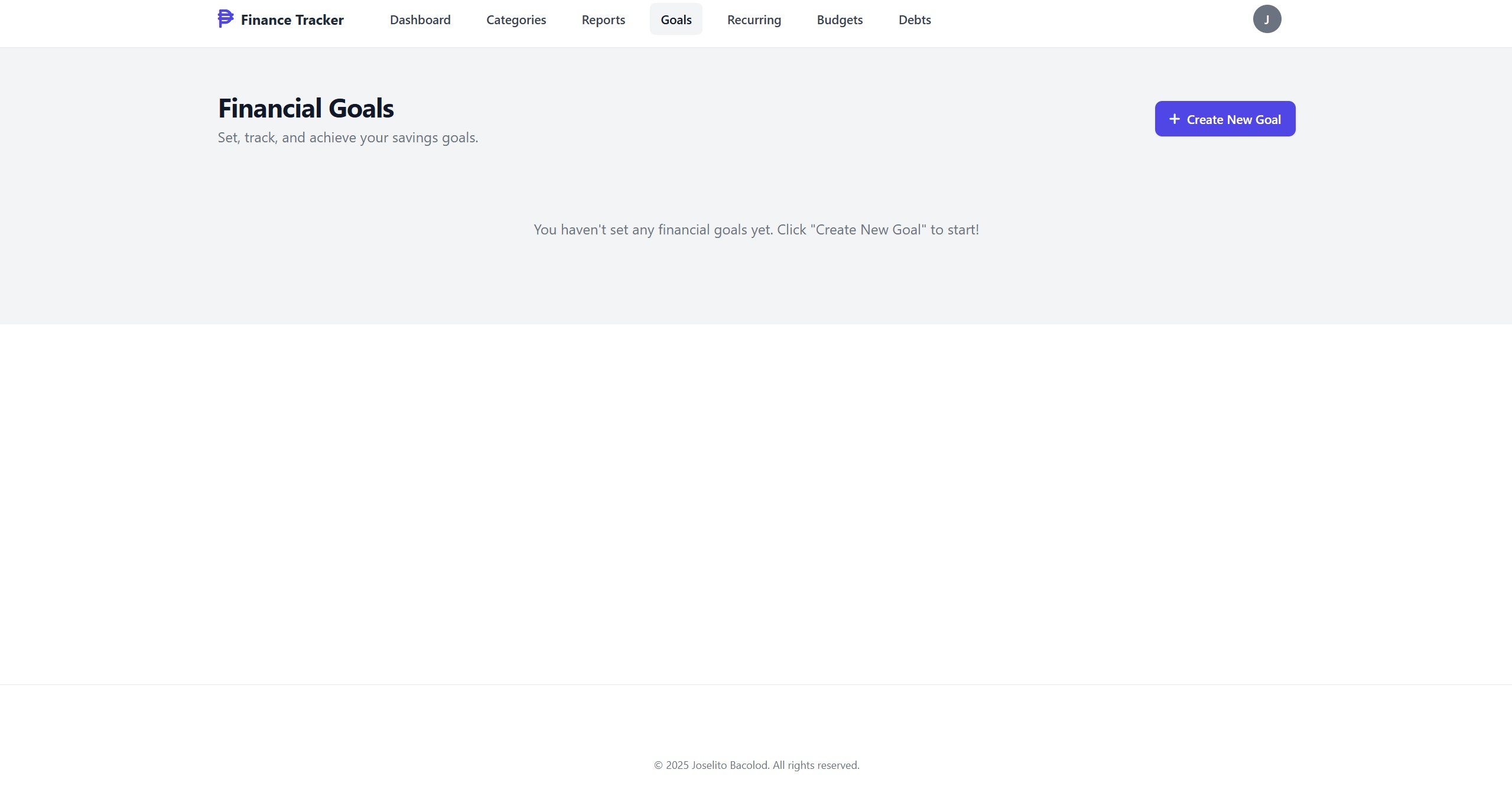 Finance Tracker Screenshot 8